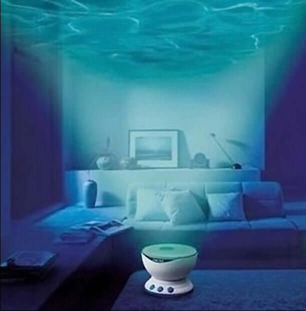 Ocean Wave Projection Lamp LED – Relaxing Ambient Night Light