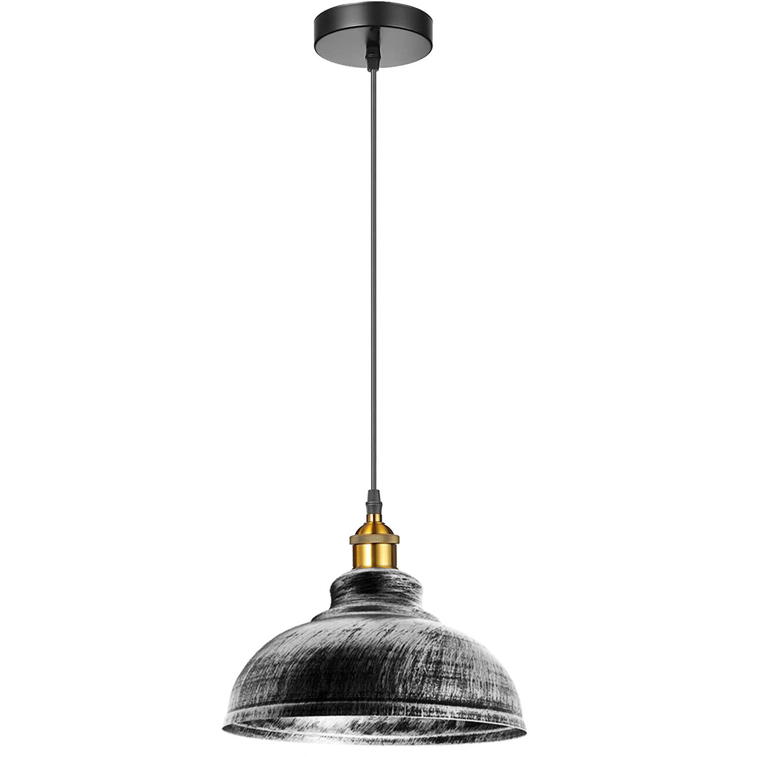 2 Pack Vintage Industrial Pendant Lights - Retro Loft Style~3569-2